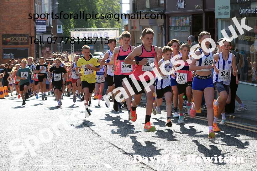 Darlington 3k Road Race, 2026 Darlington 10k 5k and 3k Road Race, Sunday, August 2nd. Photo: David T. Hewitson/Sports for All Pics